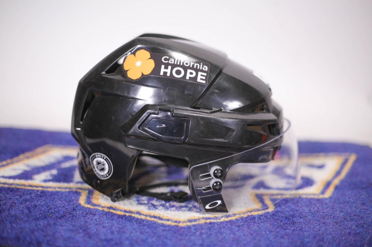 Kurtis MacDermid Game-Used Home Helmet