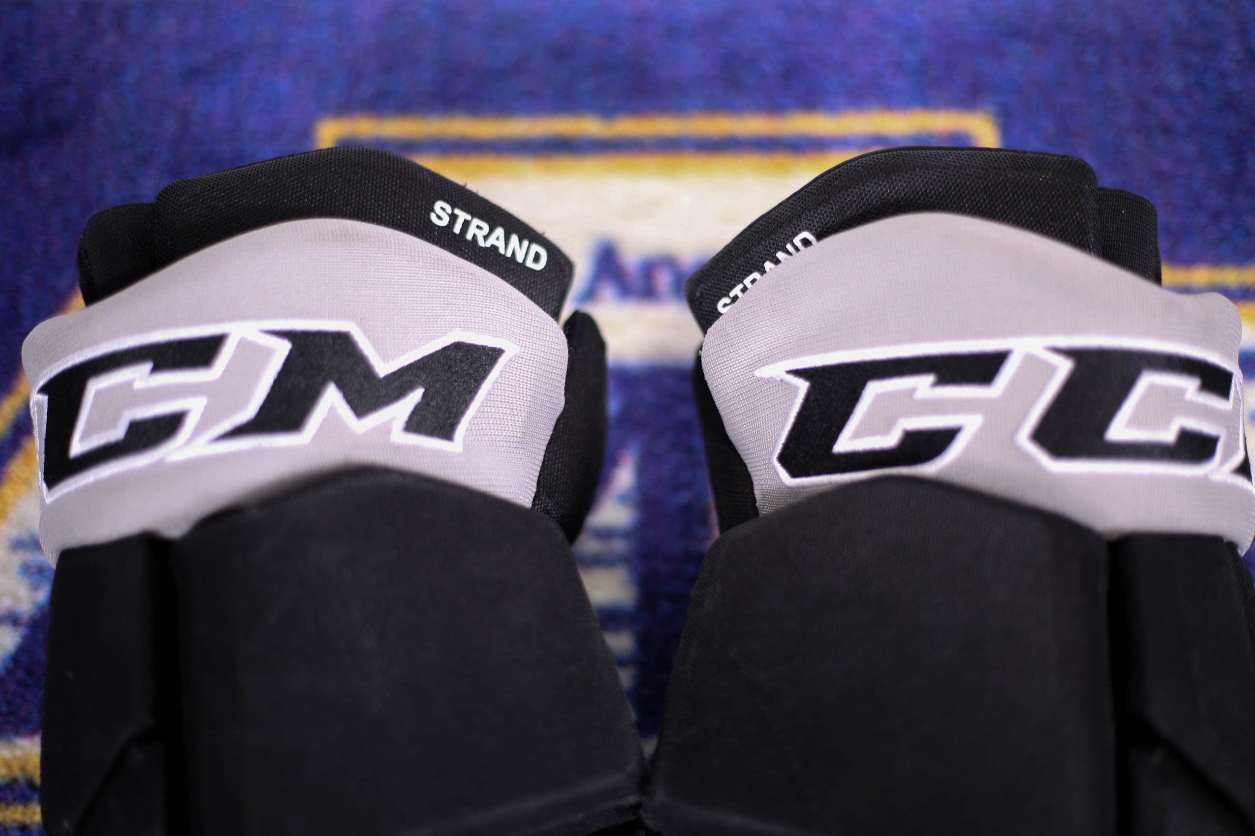 Austin Strand Game-Used CCM Gloves