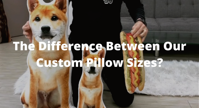 The Difference Between Our Custom Pillow Sizes