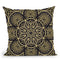 Art Deco Black Gold Viiii Throw Pillow By Andrea Haase