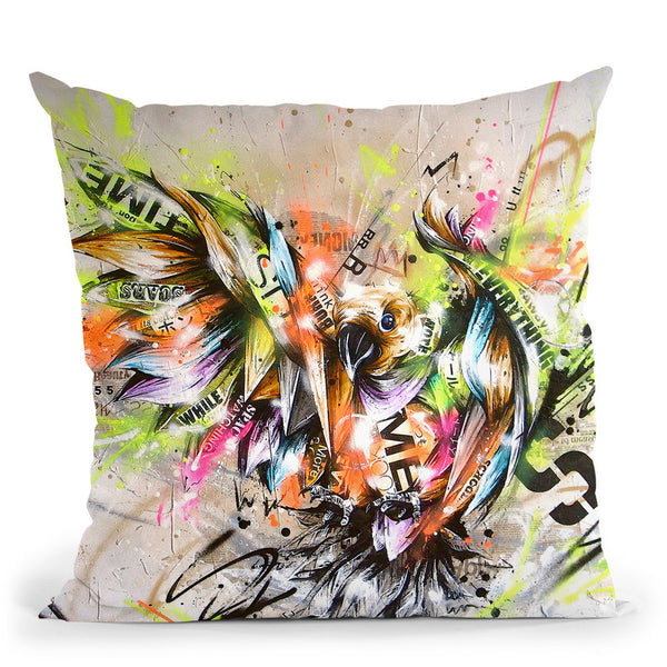 Sprout Throw Pillow By Taka Sudo - All About Vibe