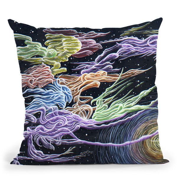 Celestial Dance Throw Pillow By Chris Dyer - All About Vibe