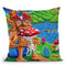Muncher Of Mushroomland Throw Pillow By Chris Dyer - All About Vibe