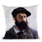 Self-Portrait With A Beret Throw Pillow By Claude Monet