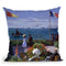 Garden At Sainte-Adresse Throw Pillow By Claude Monet