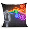 The Dark Side Of The Mind Throw Pillow By Octavian Mielu