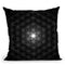 Flower Of Life Pattern - Black Throw Pillow By Yantart Designs