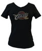 Official Cleveland Cavaliers Rhinestone V-Neck Tee