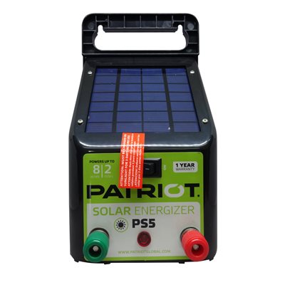 Patriot solar fence charger energizer PS5 