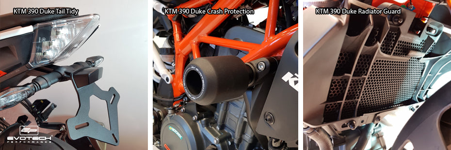 Evotech KTM 390 Duke 2017 Motorcycle Accessories Tail T