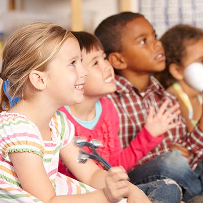 Kids in classroom