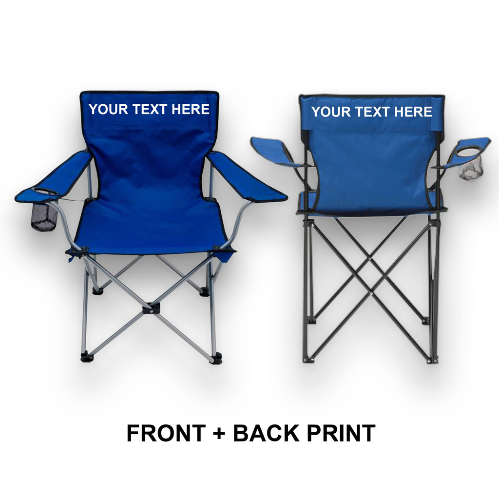 Personalised Folding Camping Chair Wepersonalize
