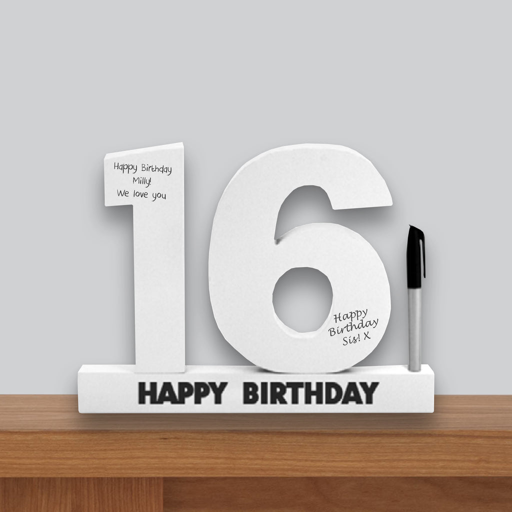 16th-birthday-signature-number-standing-wood-plaque-wepersonalize