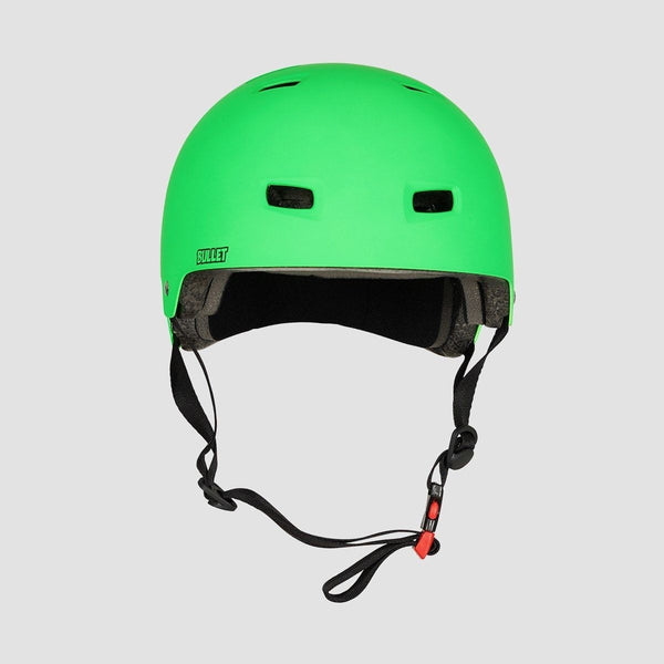 green bmx helmet