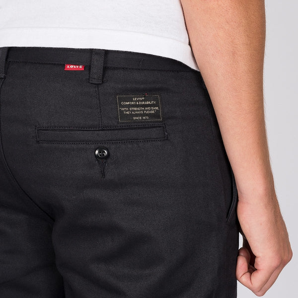 levi's work pants black