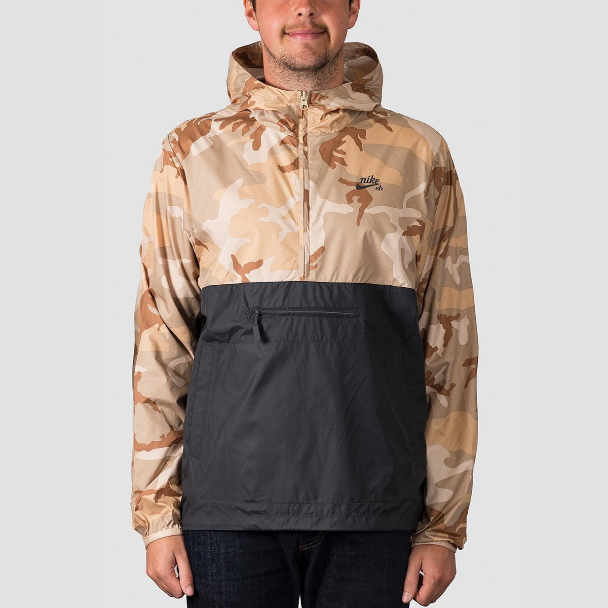 Nike SB Camo Anorak Jacket Desert Ore 