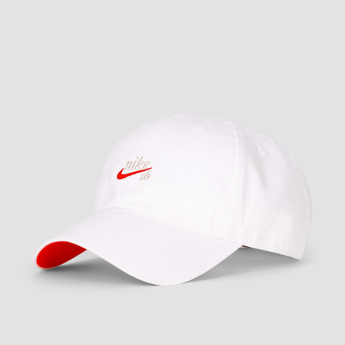 white icon cap