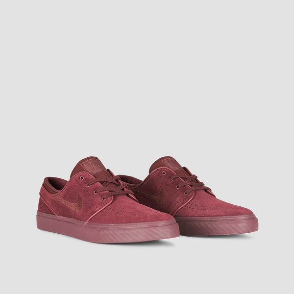 nike janoski burgundy