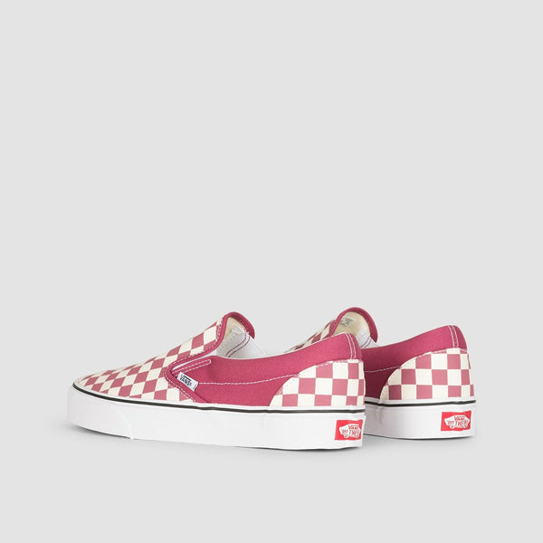 vans slip on dry rose