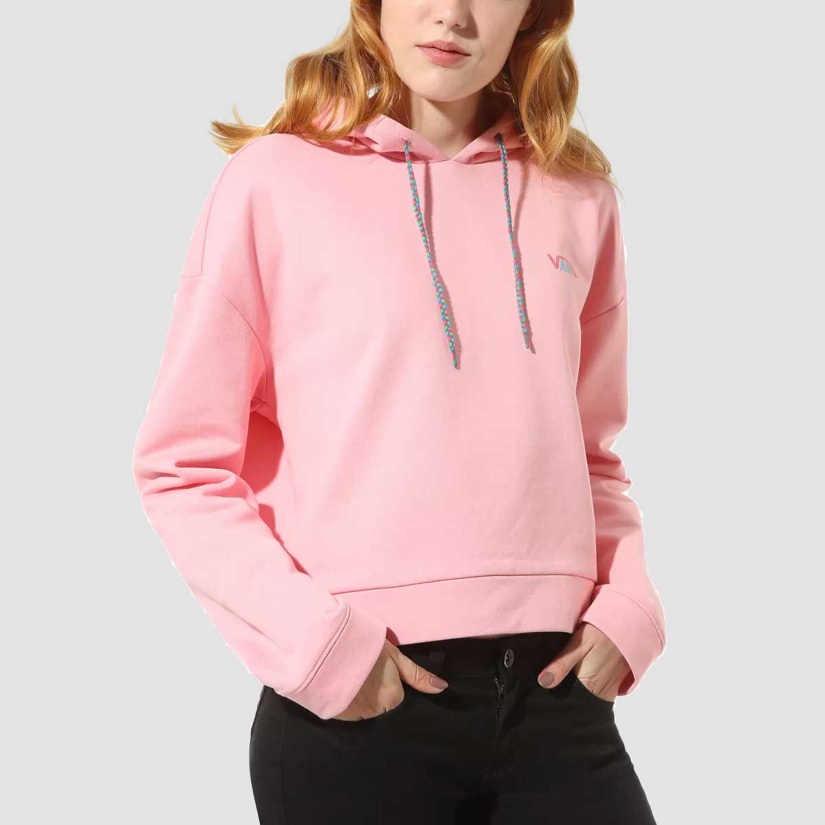 vans pink jumper