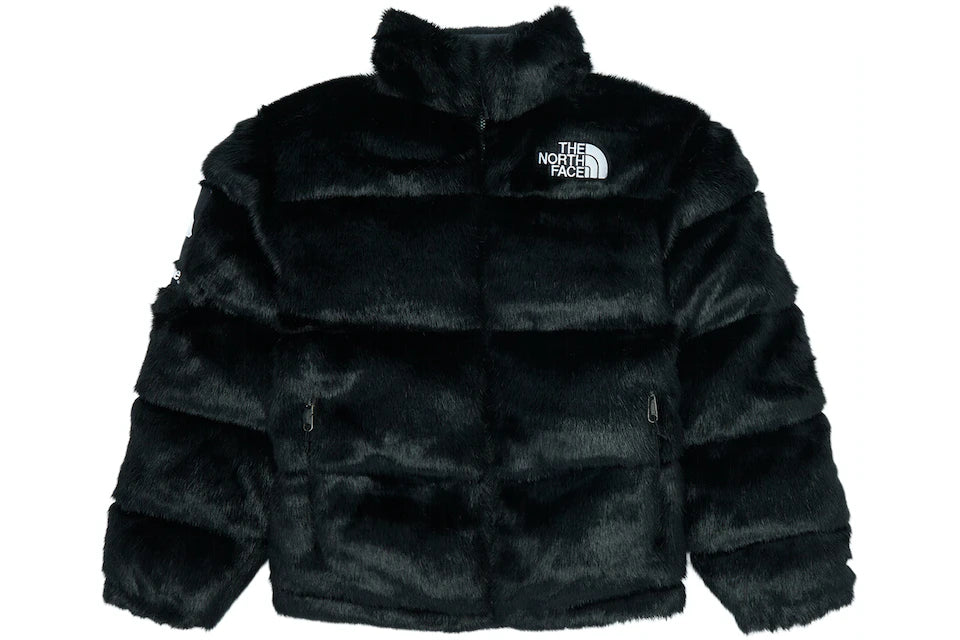 Supreme The North Face Faux Fur Nuptse Jacket Black | Kenshi Toronto