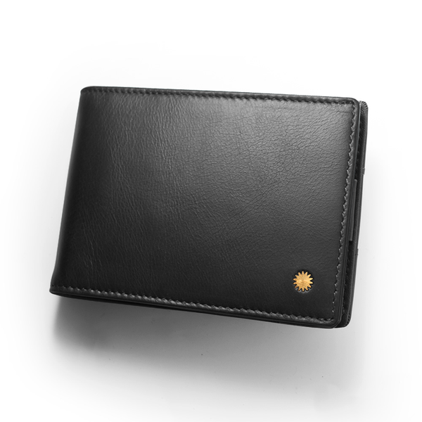 Classic Black Slim Wallet Pro / W4