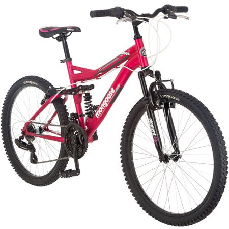 hot pink mountain bike