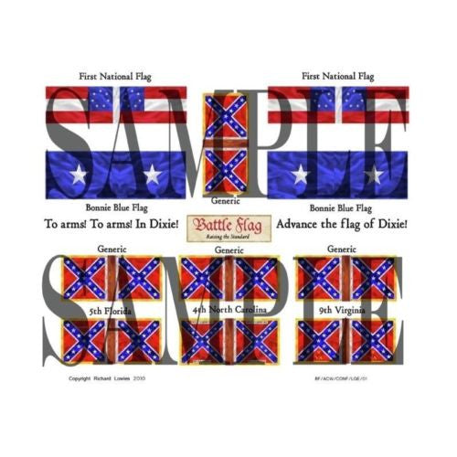 Confederate Flag First National Flags Bonnie Blue Flags American Ci Aster Wargame
