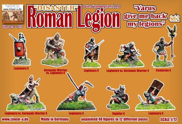 LIMITED EDITION SPRUE N° 1 Roman Legion on the March LINEAR-B 1/72 