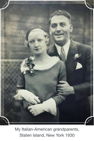 My Italian-American grandparents, Staten Island 1930