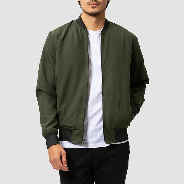 jaqueta bomber verde