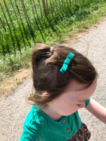 Green Hair Clip