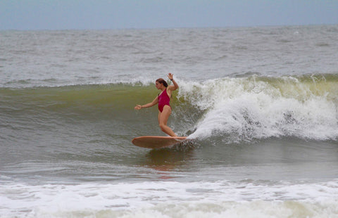 Local Charleston Surfer Kate Barattini Interview with Shred Season