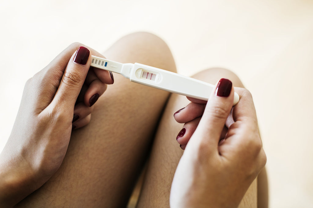 Positive Pregnancy Test Baby Bun In The Oven