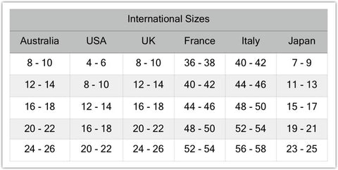 Size Guide