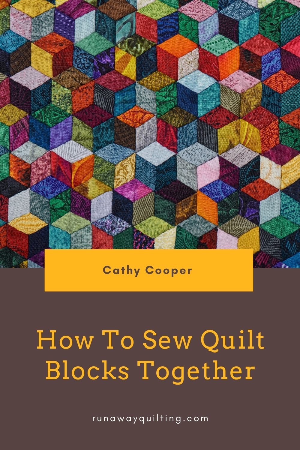 Beginner Quilt Series - How to Sew Quilt Squares Together 