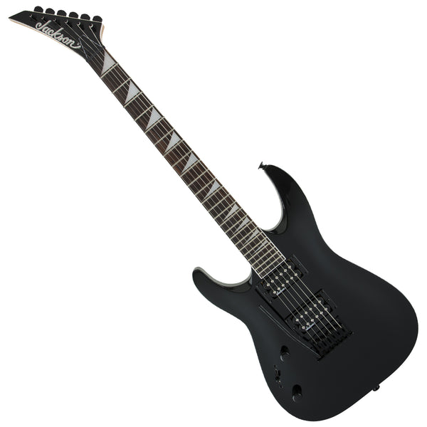 Jackson JS22L Dinkya Left Handed Dinky Amaranth Fretboard Electric Guitar In Black - 2911122503
