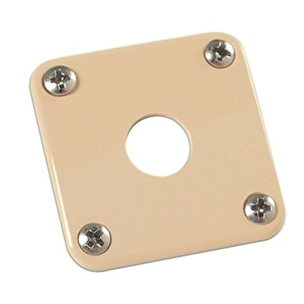 Gibson Jack Plate w/Screws Cream - JP030