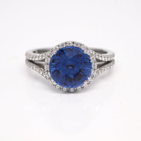 sapphire engagement ring