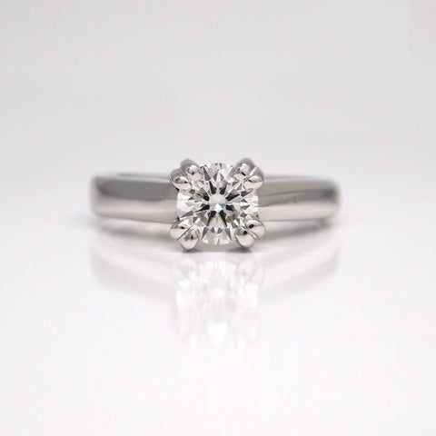 diamond solitaire engagement ring