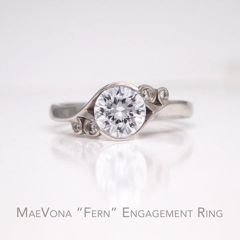 MaeVona Fern Engagement Ring