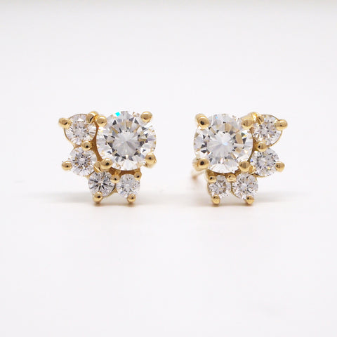 custom diamond earrings