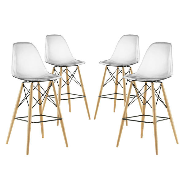 Pyramid Dining Side Bar Stool Set of 4