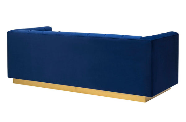 ROMA NAVY VELVET SOFA