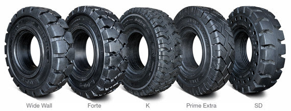 Resilient pneumatic shaped solid tires