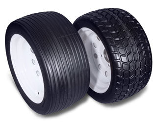 Golf cart tires and wheels