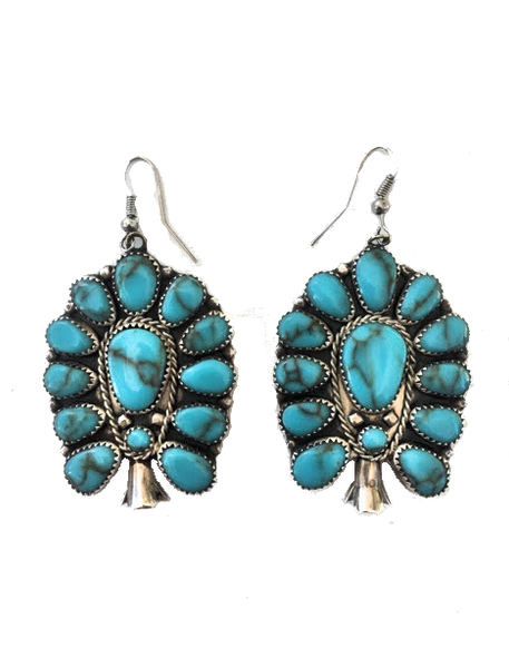 Vibrant African purpurite apatite and carnelian intarsia /& sterling silver post dangle earrings \u2013 Nesreen E006 Earrings