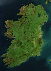 Ireland - Satellite photo