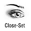 close-set-eye-lashes