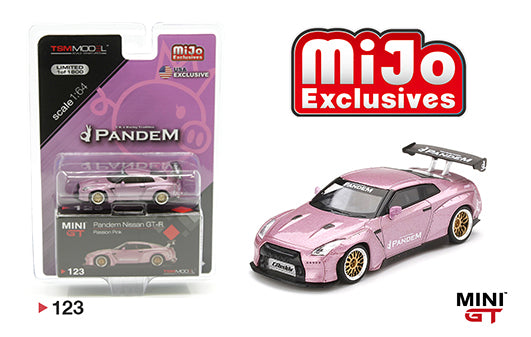 Mini Gt 1 64 Mijo Exclusives Pandem Nissan Gt R Passion Pink Model E Toys World